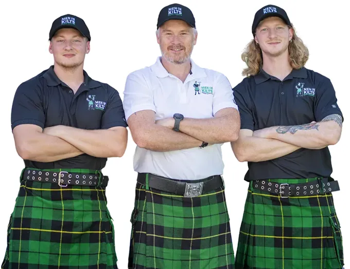 Men In Kilts Best Window Washing Calgary